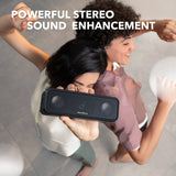 Anker Soundcore 3: Stereo Bluetooth Speaker, Titanium Drivers, PartyCast, BassUp, 24-Hr Playtime