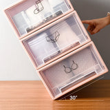 Plastic Drawer Organizer for Bras, Underwear, and Socks: Stackable and Dustproof