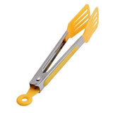 Colorful Stainless Steel BBQ Food Tong: Perfect for Grasping Barbecue Foods, Nonslip Cooking Tool