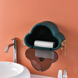 Toilet Paper Shelf and Bathroom Wall-Mounted Wash Towel Rack: No Drill Installation