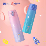 350ml Fashion Thermal Water Bottle: Vacuum Insulated, Bouncing Lid, 316 Stainless Steel, Leak-Proof Flask