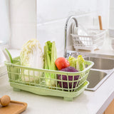 Plastic Sink Dishes Holder: Organize Kitchen Dishes, Bowls, and Utensils with this Handy Draining Rack