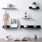 Punch-Free Wall-Mounted Shelf: Sticker-Backed Home Bedroom Organizer, Ideal for Partitioned Bookshelves and Book Storage