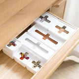 Plastic Drawer Storage Box for Cross-Cut Plastic Bags, Garbage Bags, Tissue Boxes, and Household Sorting