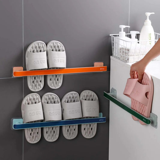 Household Bathroom Towel Rack: Free-Perforated, Perfect for Toilet and Bath