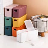 Lidded Storage Box: Organize Undergarments, Toys, Snacks, and More