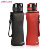 UZSPACE Water Frosted Design Bottles: BPA-Free, Creative Shaker Drink Bottle, Suitable for Couples and Kids