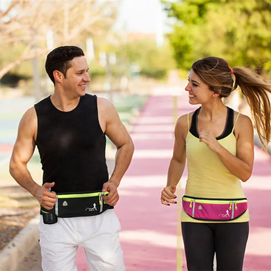 Multifunctional Ultra-Thin Waist Pack for Men: Perfect for Running and Sports, Doubles as an Anti-Theft Chest Bag with a 5.5-Inch Phone Compartment