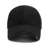 Premium Men's Outdoor Cotton Baseball Caps: High-Quality Solid Trucker Hats