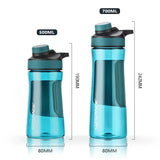 UZSPACE BPA-Free Shaker Water Bottle: Portable Shaker Design, Ideal for Sports, Made of Plastic, Suitable for Gym, Outdoor Tours