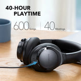 Anker Soundcore Life Q20 ANC Wireless Bluetooth Headphones: 40H Playback, Hi-Res Audio