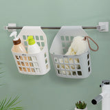 Household Clothing Storage Bin: Wall-Mounted Laundry Basket for Clothes Storage