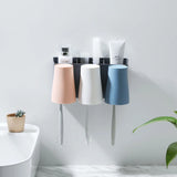 Wall-Mounted Household Toothbrush Box and Mouthwash Cup Set: No-Drill Toothbrush Holder Combination