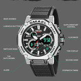 Luxury Military Sports Men's Watch - Top Brand, Dual Display, Waterproof Digital and LED Quartz Fashion Wristwatch