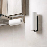 Wall-Mounted Kitchen Paper Towel Rack: Convenient Roll Paper Shelf