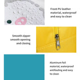 Large Capacity Portable Lunch Bag: Insulated Aluminum Foil Lunch Box for Students and Office Workers