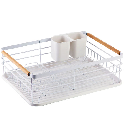 Sink Drain Bowl Rack: Dish Storage Shelf for Kitchen Countertop, Cupboard, or Table