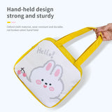 Large Capacity Portable Lunch Bag: Insulated Aluminum Foil Lunch Box for Students and Office Workers