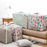 Stylish Extra-Large Foldable Storage Bag: Durable and Spacious for Home & Travel