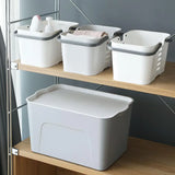 Portable Bathroom Shower Basket: Plastic Organizer for Bath Storage and Chancery