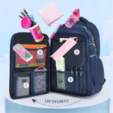 Large Capacity Primary School Backpack for Boys: Book Bag for Elementary Students, Ideal Kids Gift with Big Backpack Size