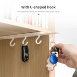 Punch-Free Retractable Gap Hooks: Multifunctional Pull-Out Rack for Kitchen Cabinets