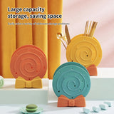 Contrast Color Chopstick Holder: Household Basket for Large Capacity Tableware Storage in the Kitchen