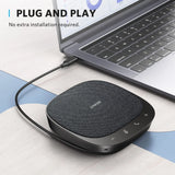 Anker PowerConf S330 USB Speakerphone: Home Office Conference Mic, Smart Voice Enhancement, Plug-and-Play