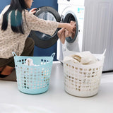 Plastic Bathroom Dirty Clothes Basket: Versatile Storage Solution