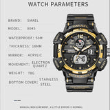 Luxury Men's Military Sport Watch – Waterproof LED Digital Quartz Wristwatch | Top Brand Design