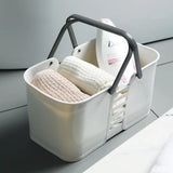 Portable Bathroom Shower Basket: Plastic Organizer for Bath Storage and Chancery