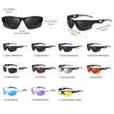 Stylish Polarized Half-Frame Sport Sunglasses: Suitable for Men and Women, Classic Driving Shades with UV400 Protection