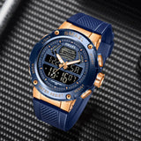 Men's Luxury Dual Display Sports Watch – Waterproof Military Quartz Digital Wristwatch | Top Fashion Brand