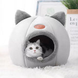 Cozy Winter Cat Bed for Deep Sleep: Comfortable Small Dog House Mat, Indoor Pet Tent Basket, Snug Cave Nest for Cats, Cama Gato Products