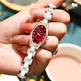 LIGE Luxury Fashion Women's Quartz Watch: Casual Dress Wristwatch for Ladies