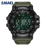 SMAEL Men's Sport Watch: Top Luxury Brand, Military-Grade, 50M Waterproof, LED Digital Wristwatch