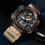 Luxury Men's Military Sport Watch – Waterproof LED Digital Quartz Wristwatch | Top Brand Design