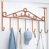 Free-Punch Door Hooks: Creative Holder for Coats, Hats, and More