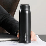 316 Stainless Steel Vacuum Flask: Portable Car Water Cup, Ideal for Business, Leakproof Design, Simple Mug for Students