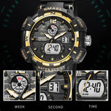 Luxury Men's Military Sport Watch – Waterproof LED Digital Quartz Wristwatch | Top Brand Design