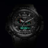 Men's Sports Watch - Military Style Analog Quartz Clock, Durable Design for Active Men, Model 1545