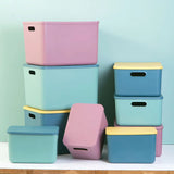 Lidded Household Storage Boxes: Organize Sundries, Toys, Clothes, and More