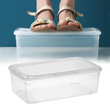 Stackable Transparent Shoe Boxes: Space-Saving Storage Solution