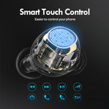 Mpow M30 Plus Wireless Earbuds Bluetooth 5.0 Earphones True Wireless 100-Hour Playtime IPX8 Waterproof TWS Earpieces USB-C Charging
