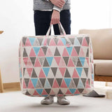 Stylish Extra-Large Foldable Storage Bag: Durable and Spacious for Home & Travel