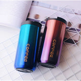 350ml/500ml Double-Layer Stainless Steel 304 Coffee Mug – Leak-Proof Travel Thermos Cup – Perfect Thermal Mug for Gifting