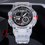 Luxury Men's Digital Sport Watch – Dual Display Waterproof Military Wristwatch with Date Function