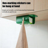 Wall-Mounted Tissue Holder: Minimalist and Creative Storage Box for Paper Towels, Perfect for Home Kitchens and Living Rooms