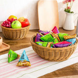 Rattan Bread Basket: Versatile Storage Solution for Food, Fruit, and Vegetables, Ideal for Supermarket and Restaurant Displays