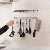 No-Drill Wall Hooks: Kitchen and Bathroom Organizer for Cupboards, Towels, and Keys, Handy Home Accessories